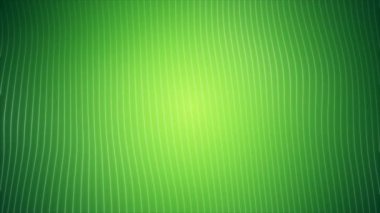 Değişken arkaplan üzerindeki soyut akış çizgilerinin parlak yeşil animasyonu, yenilikçi yeşil tonlarla dijital hareket