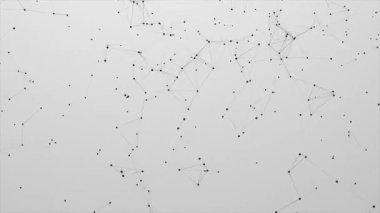Dijital alan kullanıcı verileri ve paylaşılan dünya bilgileri, küresel internet depolama, teknolojik gri arkaplan, plexus arkaplanından oluşur
