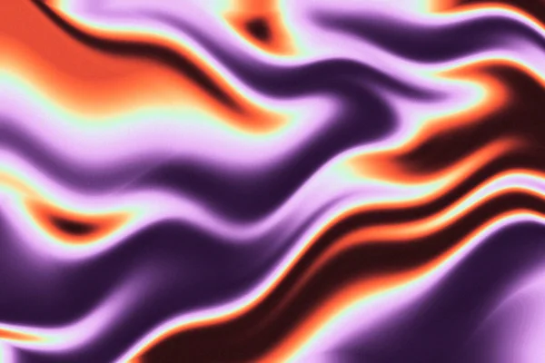 Fire Liquid Iridescent Background. Iridescent chrome wavy gradient abstract background, holographic fire texture, liquid surface, ripples, reflection.