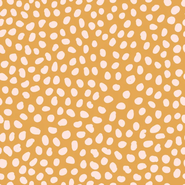 Modèle Sans Couture Pois Confettis Mignons Cercles Dessinés Main Style — Image vectorielle