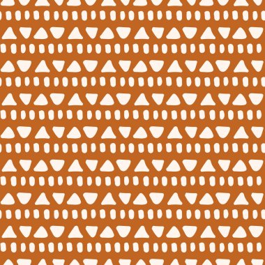 Etnik süs, etnik aztek soyut arkaplan ile geometrik dikişsiz desen.