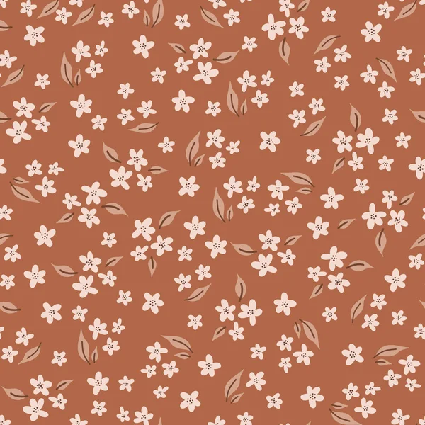 Motif Floral Sans Couture Conception Vectorielle Pour Papier Couverture Décoration — Image vectorielle