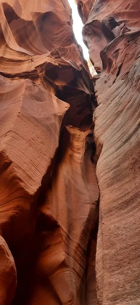 アリゾナの峡谷にある砂岩の形成は — ストック写真