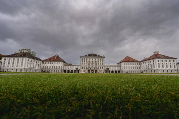 Nymphenburg Palace German Schloss Nymphenburg Palace Nymphs Baroque Palace Situated Royalty Free Stock Photos