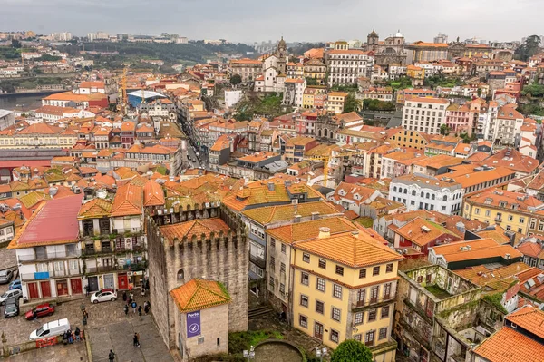 Vista Aerea Dall Alto Della Città Oporto Portogallo Vista Diurna — Foto Stock