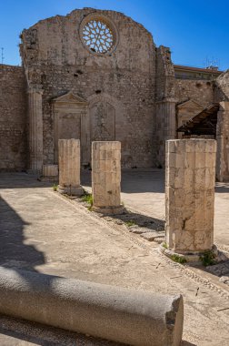 Kudüs, İsrail 'deki antik mezarlık kilisesi.
