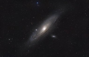 Galaksideki yıldızlı uzay sahnesi. Panorama. Evren yıldız, nebula ve galaksiyle dolu.