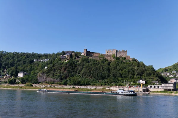 St. Goar ve St. Goarshausen Almanya, Rhine Nehri