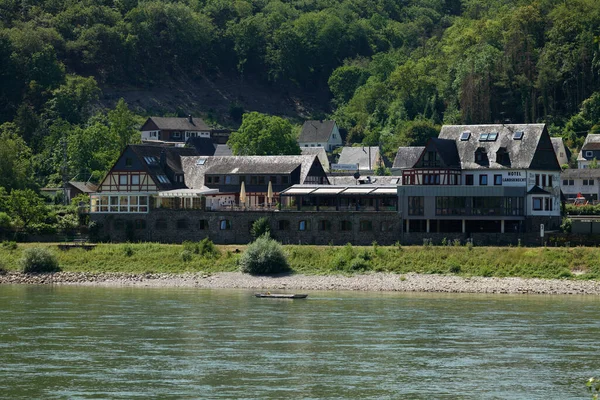 Goar Goarshausen Almanya Rhine Nehri — Stok fotoğraf