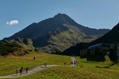 Dağ manzarası, Ahorn, Alpler Avusturya