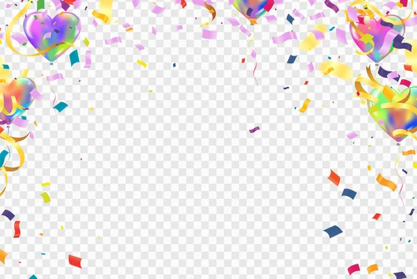 Реалістичний Фон Повітряній Кулі Вечірки Щасливий Новорічний Плакат 2023 Гелієва — стоковий вектор