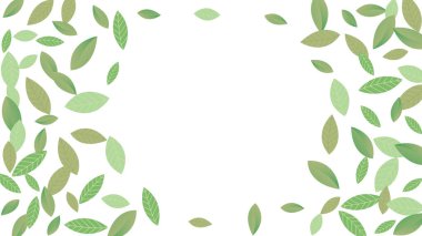  Geriye Taze Vektör Beyaz Arkaplan Şubesi kalıyor. Gerçekçi Yaprak Bitkisi. Yeşil Yaprak Soyut Duvar Kağıdı. Yeşiller organik, yeşil uçan yapraklar, doğa da...