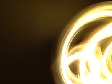 El feneri, ışık boyası, uzun pozlama fotoğrafçılığı kullanılarak çizilmiş tasarımlar