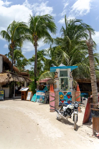 Pueblos Playas Con Encanto Del Caribe Mexicano — Foto de Stock