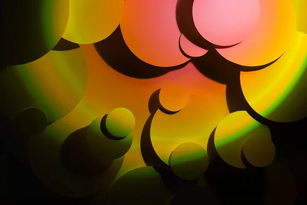 Helle Abstrakte Textur Mit Kreisen Hartem Gradienten Licht Von Rosa — Stockfoto