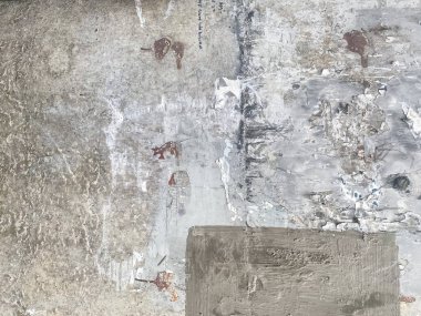 Çizik ve dağınık beton bir yüzeye sahip Retro tasarım.