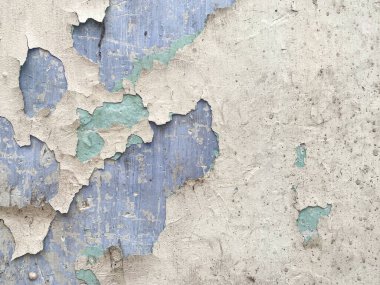 Eski ve yıpranmış görünümlü beton döşeme