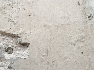 Beyaz arkaplan, parlak bir beton tasarımı sergiliyor.