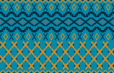 Açık renk arka planda geometrik elementlere sahip desen. Soyut dikişsiz kumaş ev ya da duvar kağıdı tasarımı. Kullanım arka plan, halı, duvar kağıdı, giysi, ambalaj, kumaş, nakış stilidir.