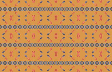 Soyut etnik model geometrik element tasarımı. Ev ya da duvar kağıdı tasarımı için vektörsüz kumaş. Tekstil, ambalaj kağıdı, duvar kağıdı, arkaplan, batik, illüstrasyon için mükemmel tasarım.