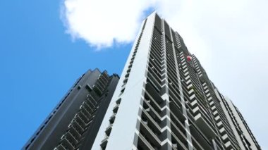 Singapore dawson 22 june 2022, low angle view of SkyVille at Dawson .
