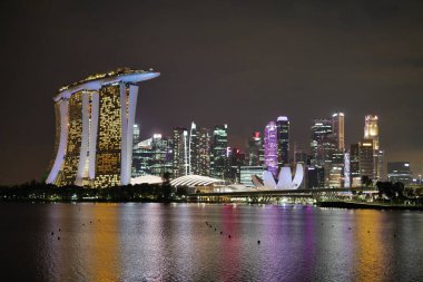 Singapur Marina Körfezi Gece Kumları