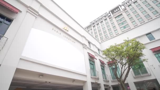 Singapore Bugis Street June 2022 Street View Bugis Retail Mall — Stok video