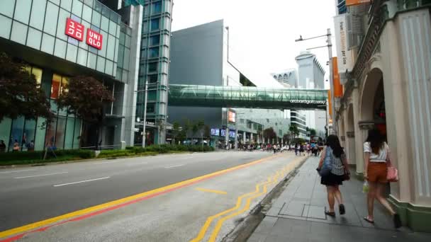 Singapore June 2022 Orchard Central Sing Shopping Mall — Video