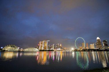 Singapur Marina Körfezi Gece Kumları