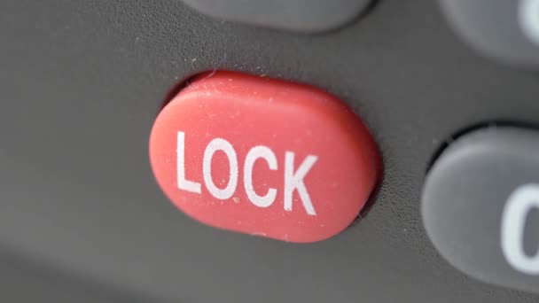 Safe Dial Lock Close Background High Quality Photo — Stok Video