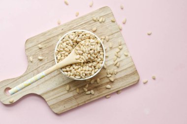 ,Çiğ soya tohumuna yakın çekim ,