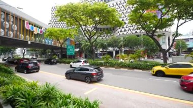 Singapur Bugis Caddesi 2 Haziran 2022, Bugis Alışveriş Merkezi manzaralı..