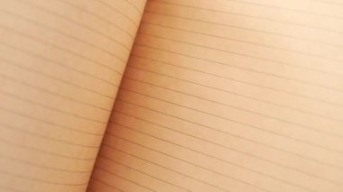 slow motion of turning pages of old paper ,