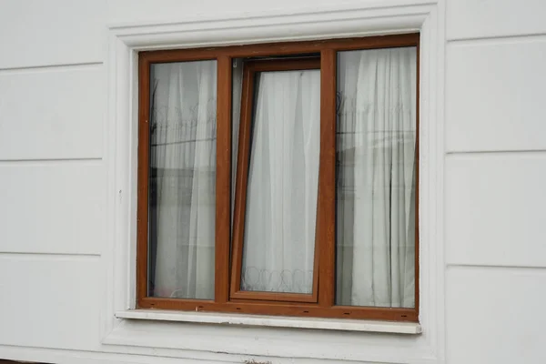 Intérieur Vide Avec Grande Fenêtre — Photo
