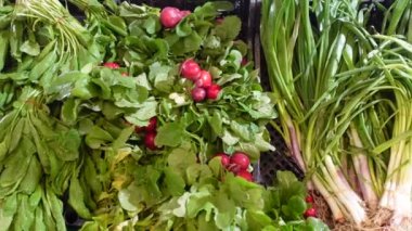 fresh vegetables selling in a super shop in turkey ..
