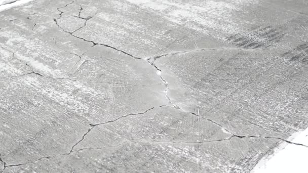 Cement Floor Texture Background Message High Quality Photo — Vídeo de Stock
