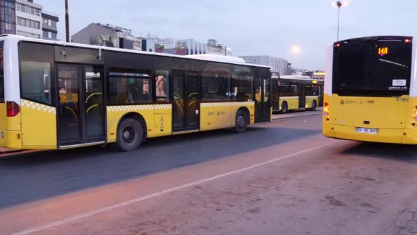 Hindi Stanbul Ocak Kadıköy Deki Hindi Toplu Taşıma Otobüsü — Stok video