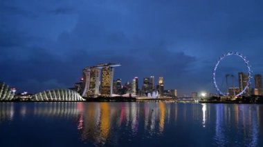 Singapur Marina Körfezi Gece Kumları
