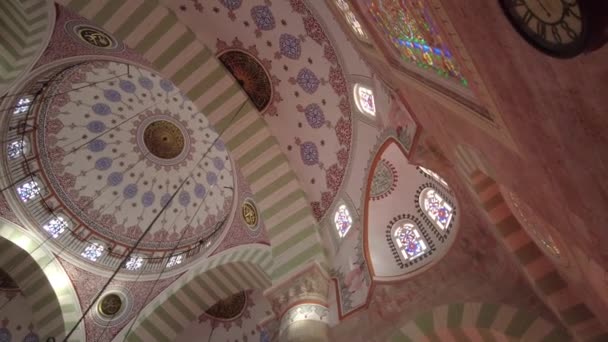 Estambul Turquía Mezquita Mihrimah Sultan — Vídeos de Stock