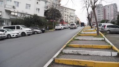 Türkiye istanbul 12 Ocak 2023, İstanbul 'da otomobiller .