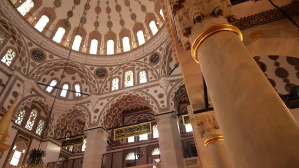 Stanbul Türkiye Mihrimah Sultan Camii — Stok video