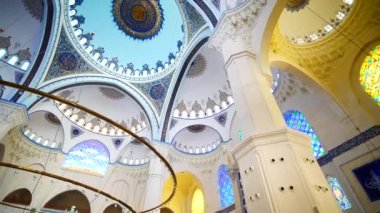 Türkiye istanbul 12 Ocak 2023. Camlica Camii Asya 'nın en büyük camii. 
