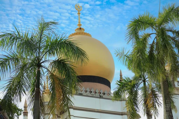 Details Shot Name Masjid Sultan Singapore — Stock Photo, Image