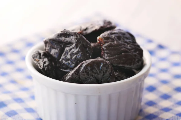 Healthy Natural Dried Plums Prunes —  Fotos de Stock