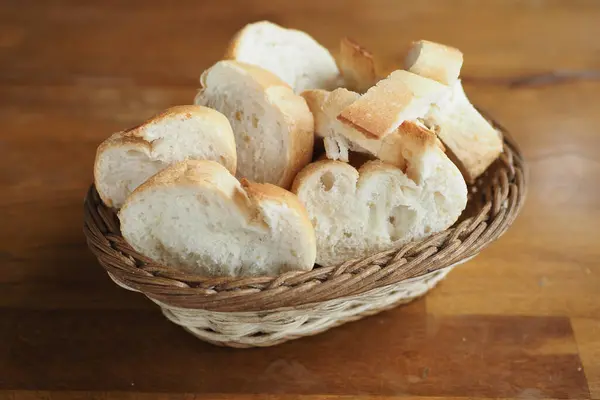 Close Slice Whole Grain Bread — Foto Stock