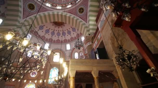 Isztambul Törökország Mihrimah Szultán Mecset — Stock videók