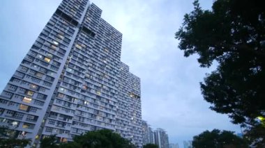 Singapore dawson 22 june 2022, low angle view of SkyVille at Dawson .