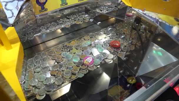 Bir Alışveriş Merkezinde Quarters Oyununun Üst Görünümü — Stok video