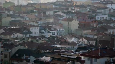 İstanbul Asya Yakası Şehir Binalarının Arial Manzarası,