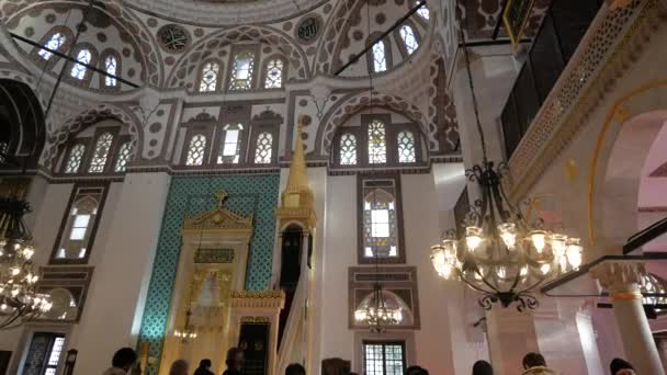 Turquie Istanbul Janvier 2023 Mosquée Camlica Grande Mosquée Asie — Video